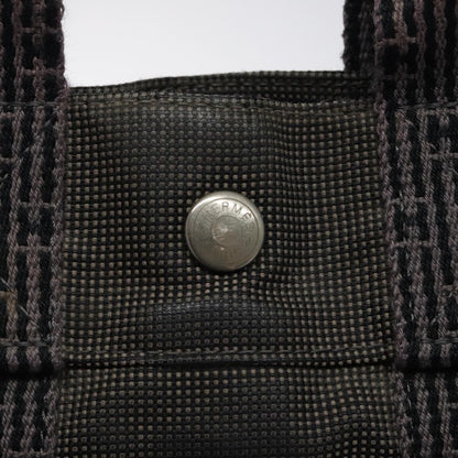 Hermes Fourre-tout Herline Fourre-tout Herline, GRAY, CANVAS, Tote bag
