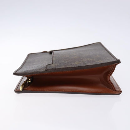 Louis Vuitton Pochette Homme Monogram Canvas, BROWN, CANVAS, Clutche & pouche