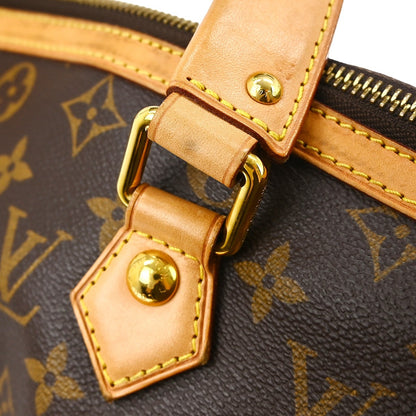 Louis Vuitton Retiro Handbag Monogram Canvas, Brown, Canvas, Handbag