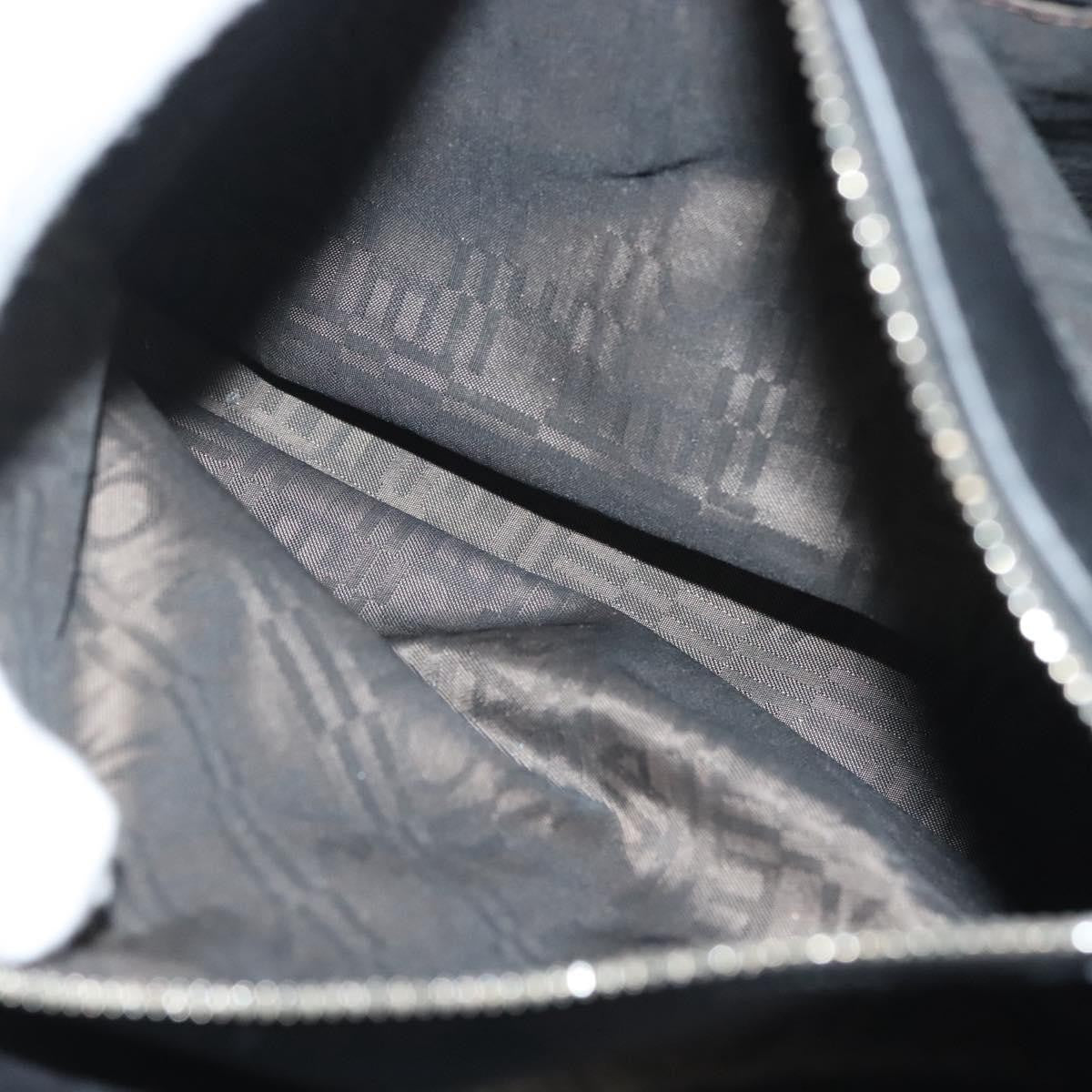 Salvatore Ferragamo Vala Handbag Leather, BLACK, LEATHER, Handbag