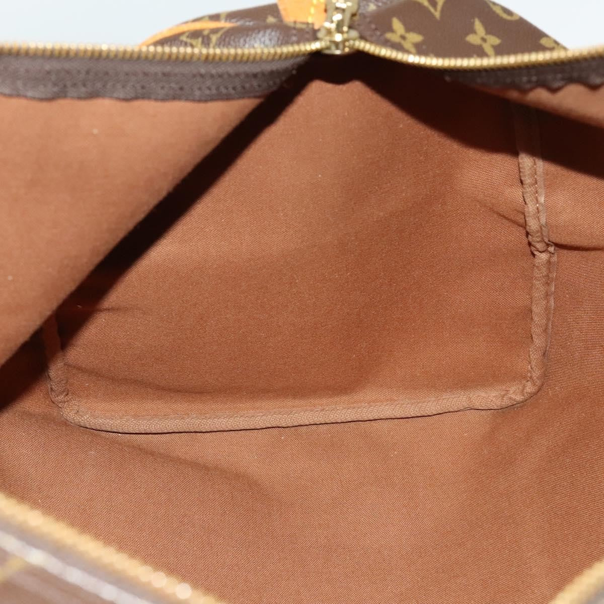 Louis Vuitton Keepall Bag Monogram Canvas, BROWN, CANVAS, Travel bag