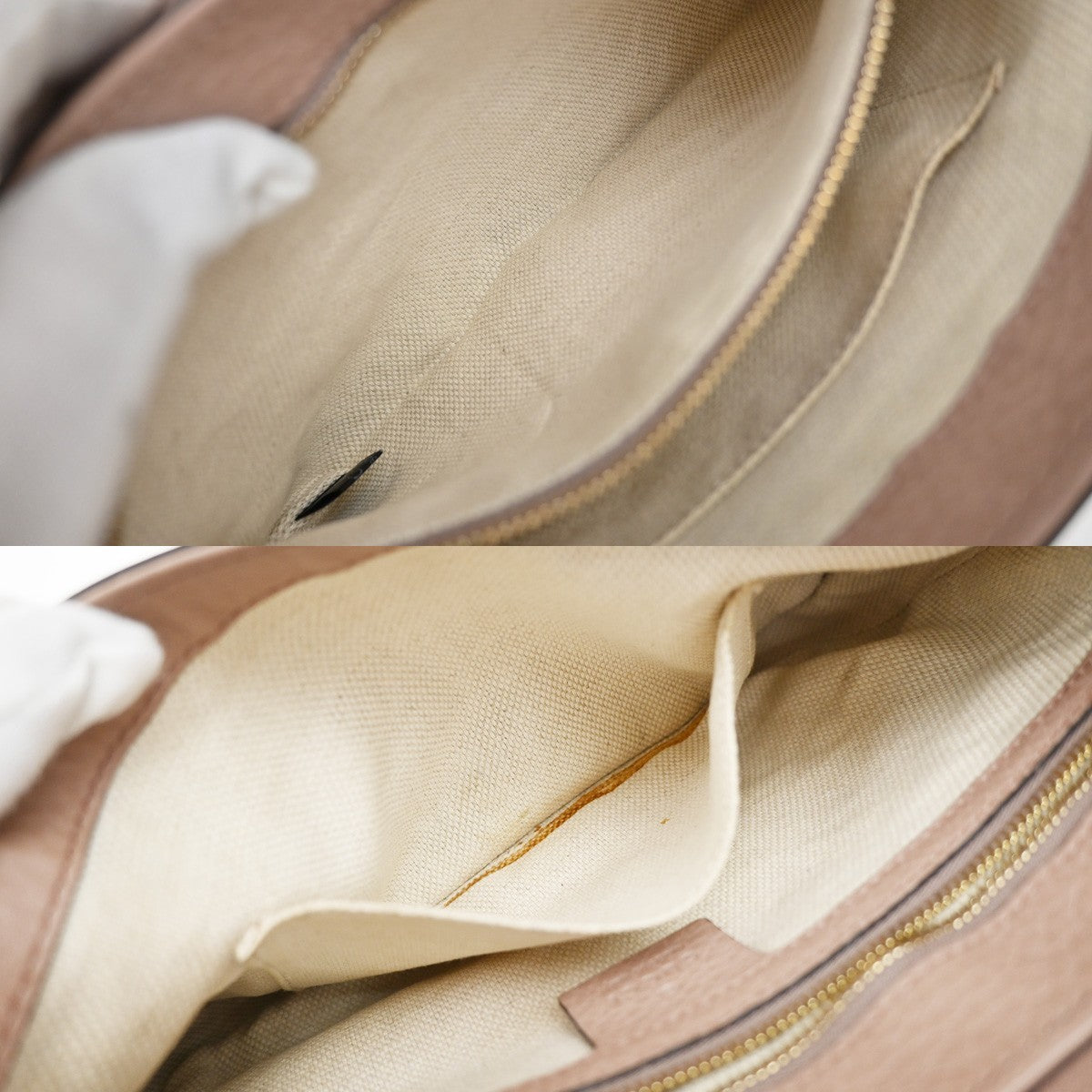 Gucci Soho Chain Crossbody Bag Leather, PINK, LEATHER, Shoulder bag