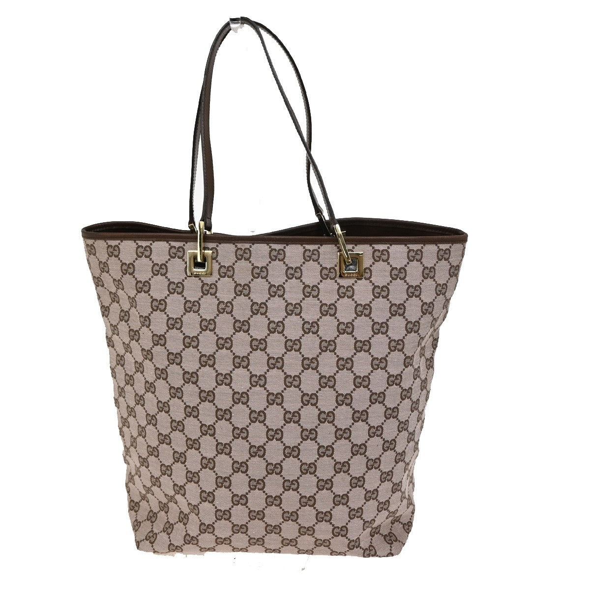 Gucci Eclipse Tote GG Canvas, BROWN, CANVAS, Tote bag