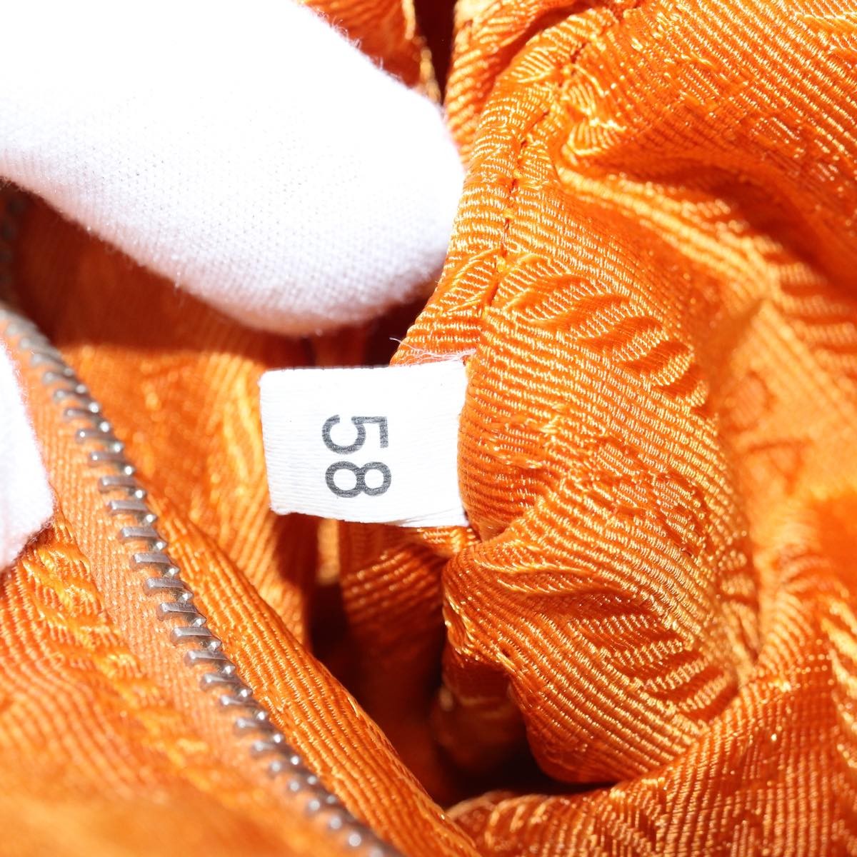 Prada Vintage Shoulder Bag Tessuto, ORANGE, NYLON, Shoulder bag