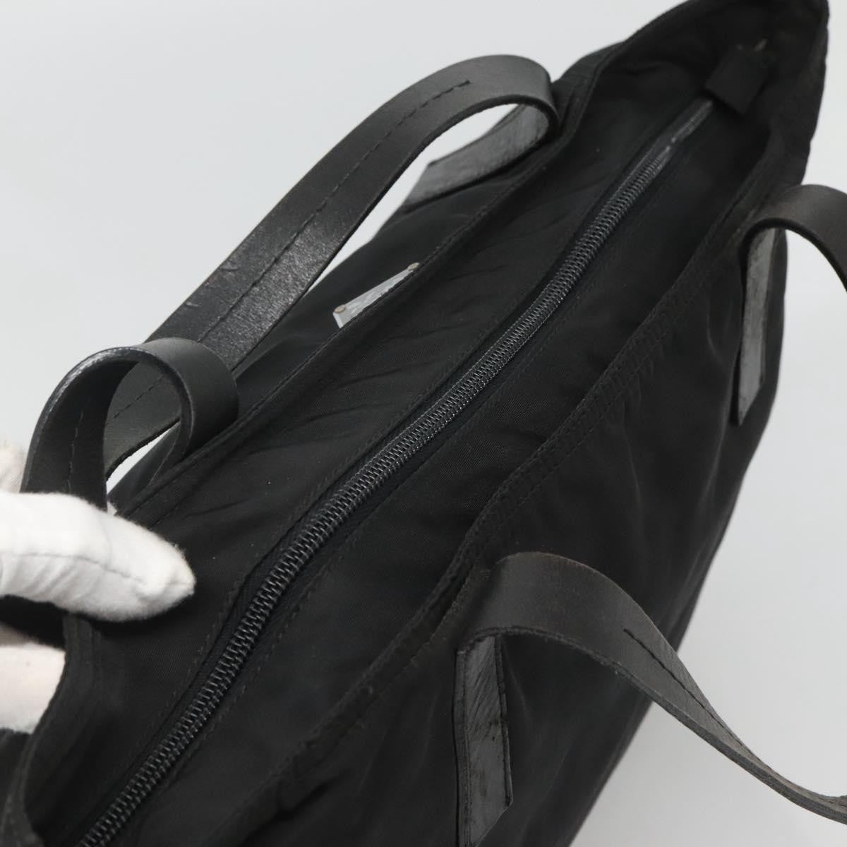 Prada Vintage Tote Tessuto, BLACK, NYLON, Tote bag
