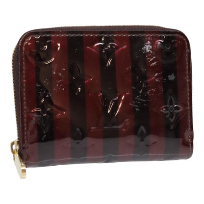 Louis Vuitton Porte-Monnaie Zippy Wallet Monogram Vernis, BURGUNDY, PATENT_LEATHER, Wallets
