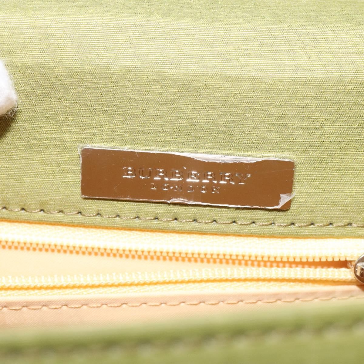 Burberry Nova check Shoulder bag Canvas, GREEN, CANVAS, Shoulder bag