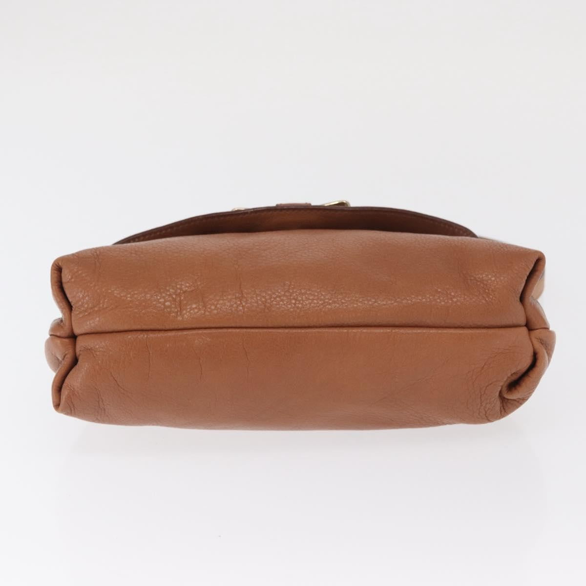 Chloe Lily Shoulder bag Leather, BROWN, LEATHER, Shoulder bag