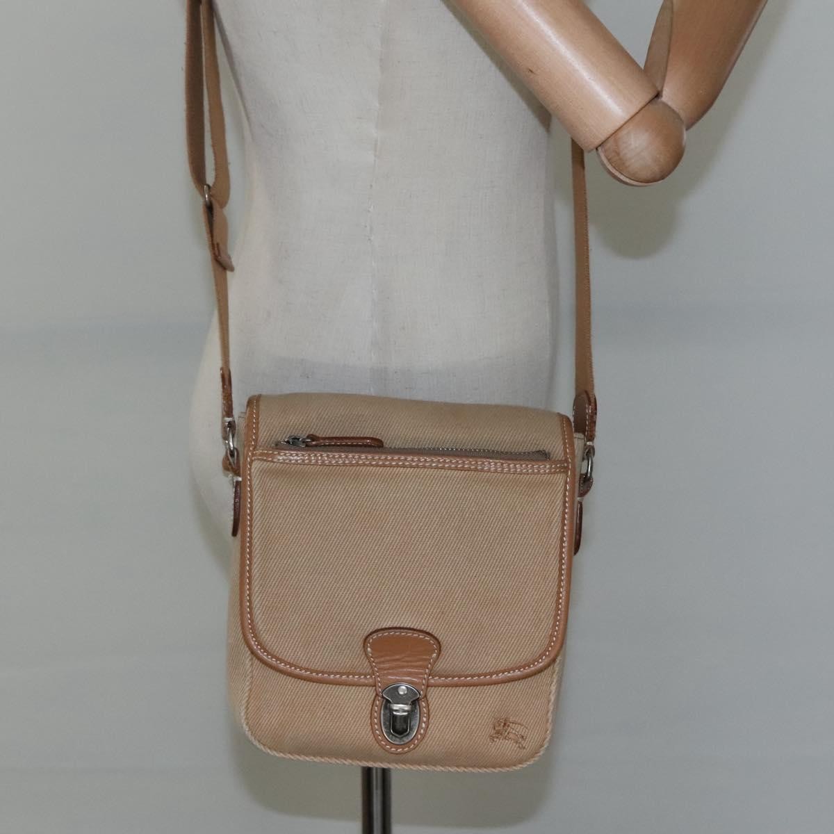 Burberry Blue Label shoulder bag Canvas, BEIGE, CANVAS, Shoulder bag