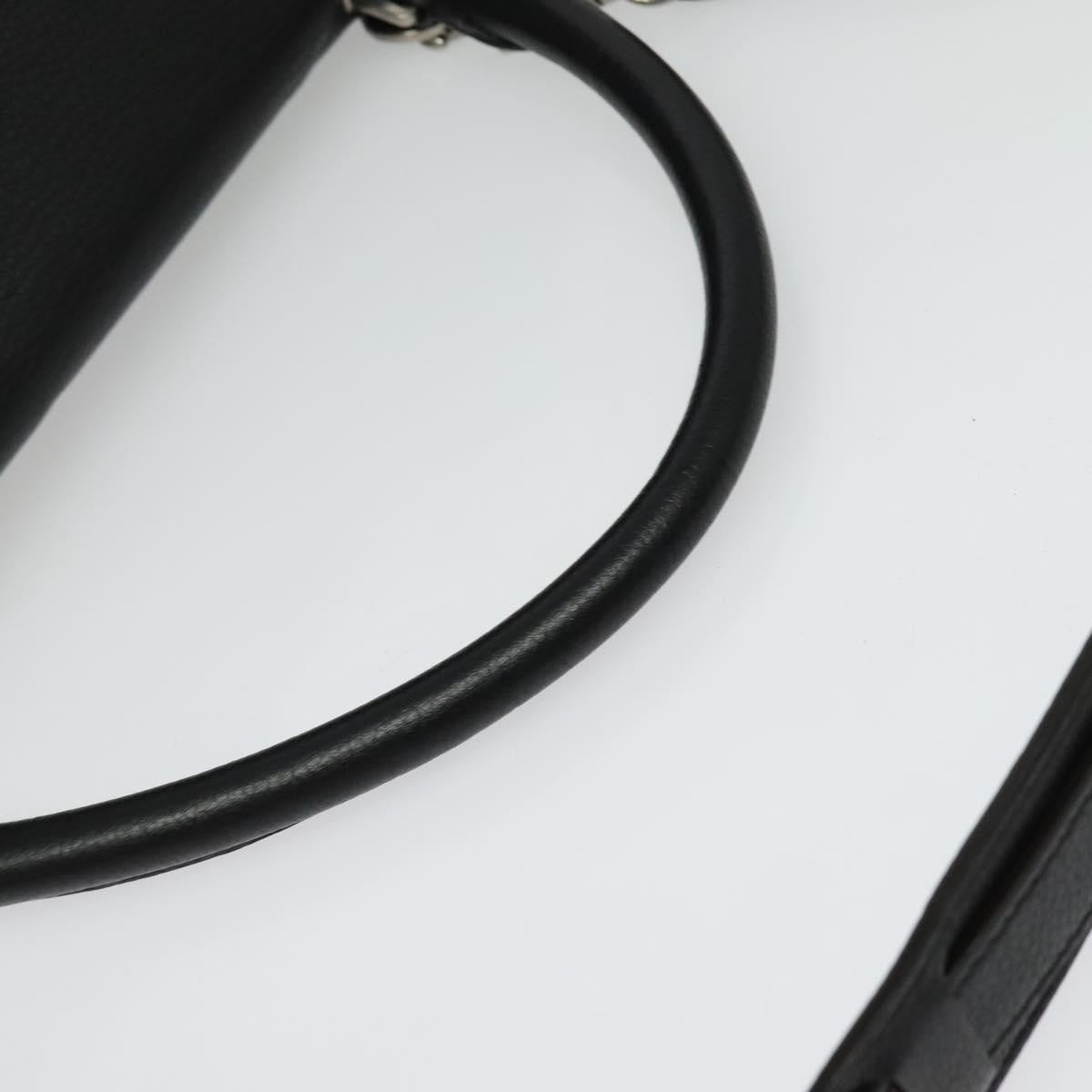 Celine Trapeze Bag Leather with Suede, BLACK, LEATHER, Handbag