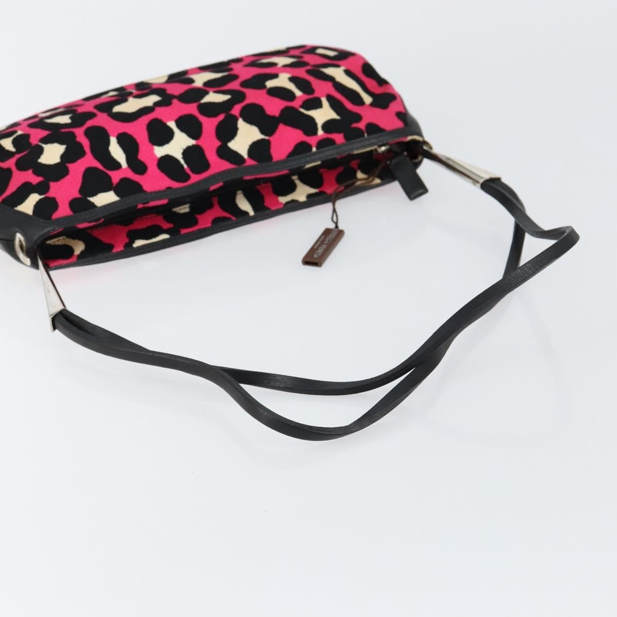 Bottega Veneta Vintage Shoulder Bag Canvas, PINK, CANVAS, Shoulder bag