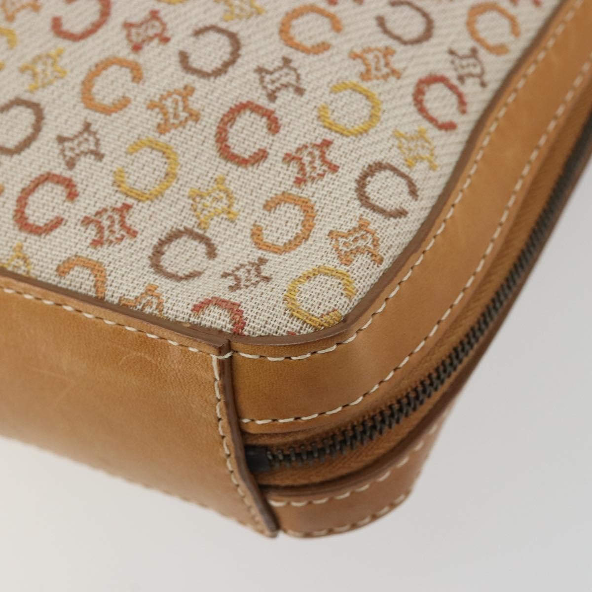 Celine Vintage Macadam Shoulder Bag Canvas, Multicolour, Canvas, Shoulder Bag