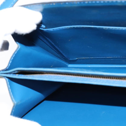 Louis Vuitton Capucines Shoulder Bag Epi Leather, BLUE, LEATHER, Shoulder bag