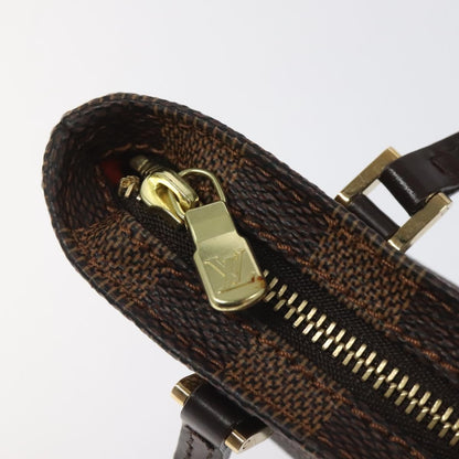 Louis Vuitton Manosque Pochette Damier, BROWN, CANVAS, Clutche & pouche