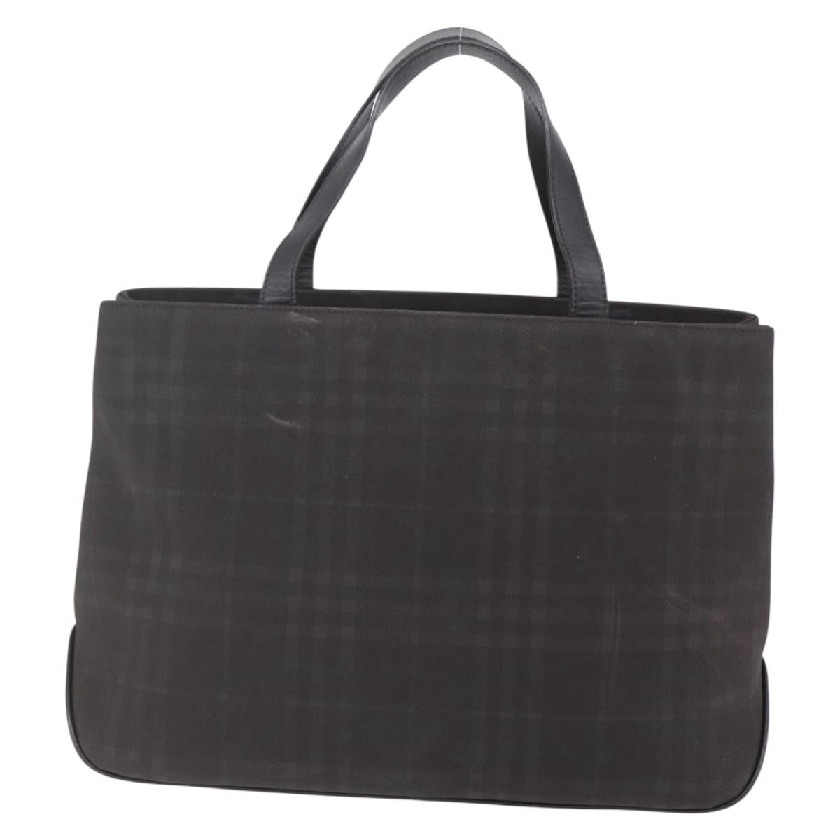 Burberry Nova Handbag Canvas, BROWN, PVC, Handbag