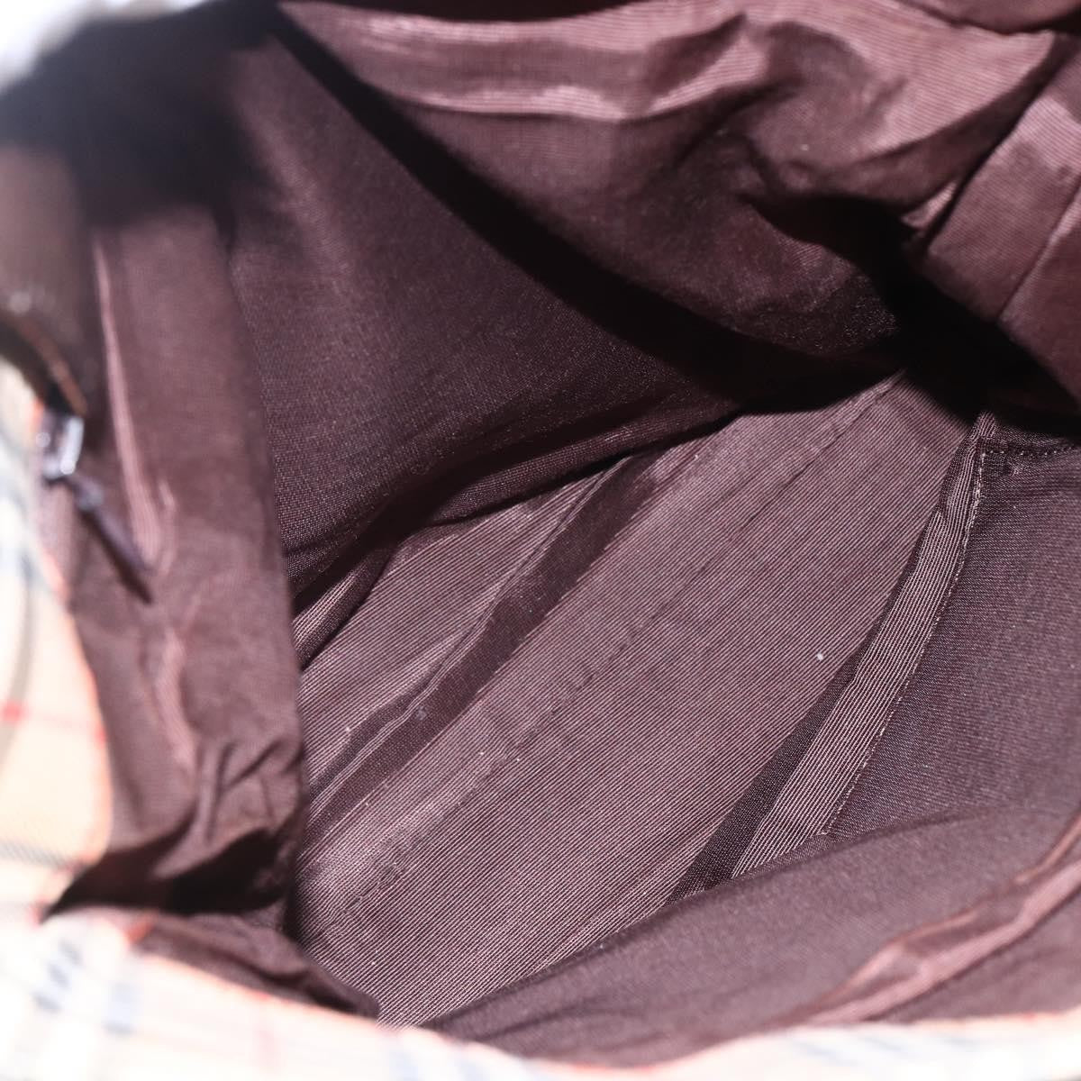 Burberry Vintage tote bag Canvas, BEIGE, CANVAS, Tote bag