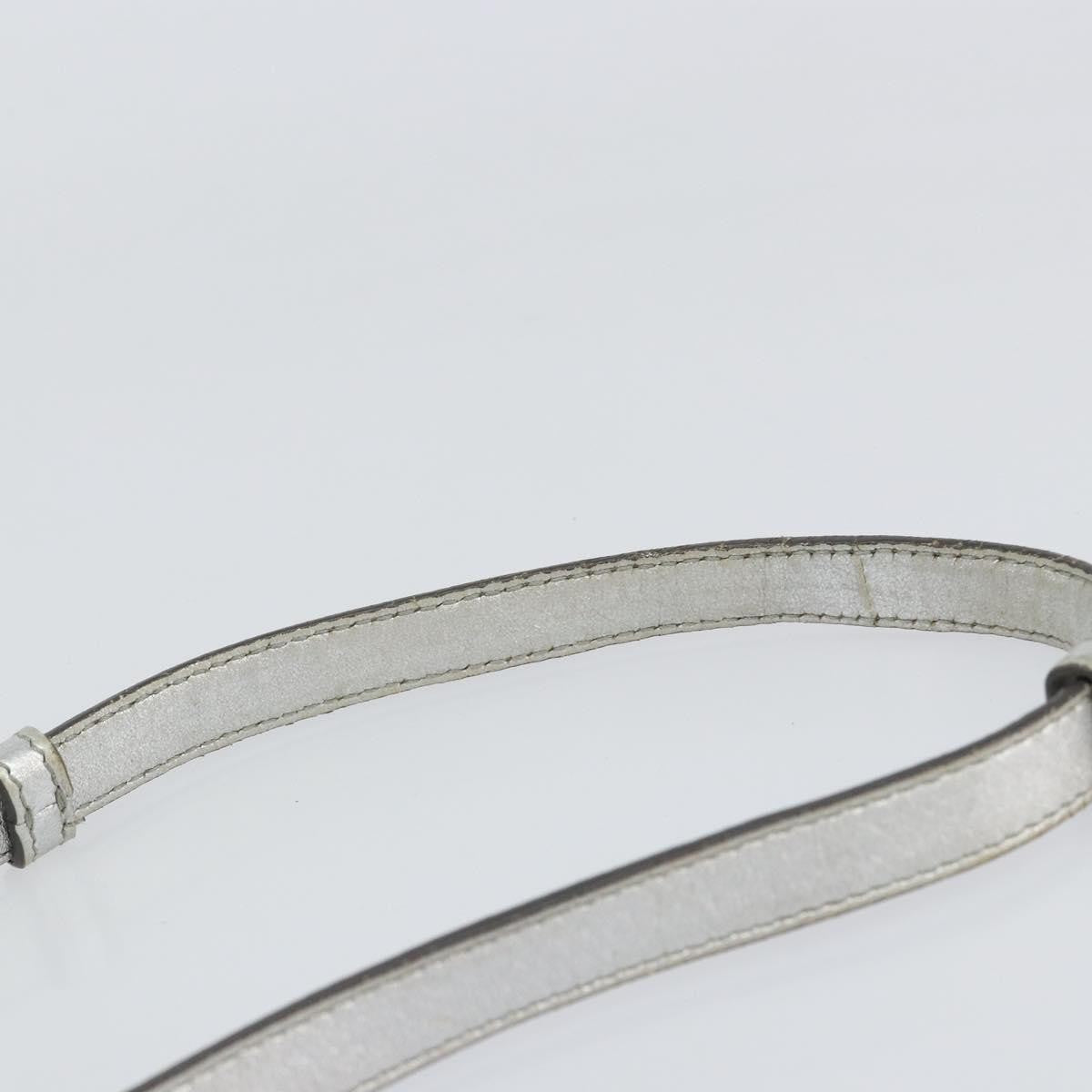 Saint Laurent Classic Duffle Bag Leather, SILVER, LEATHER, Handbag