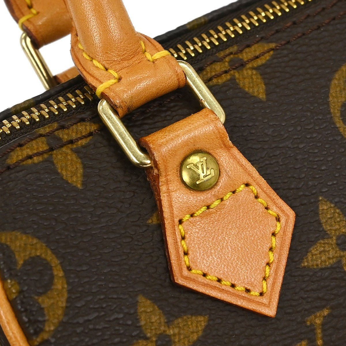 Louis Vuitton Speedy Mini HL Handbag Monogram Canvas, BROWN, CANVAS, Handbag
