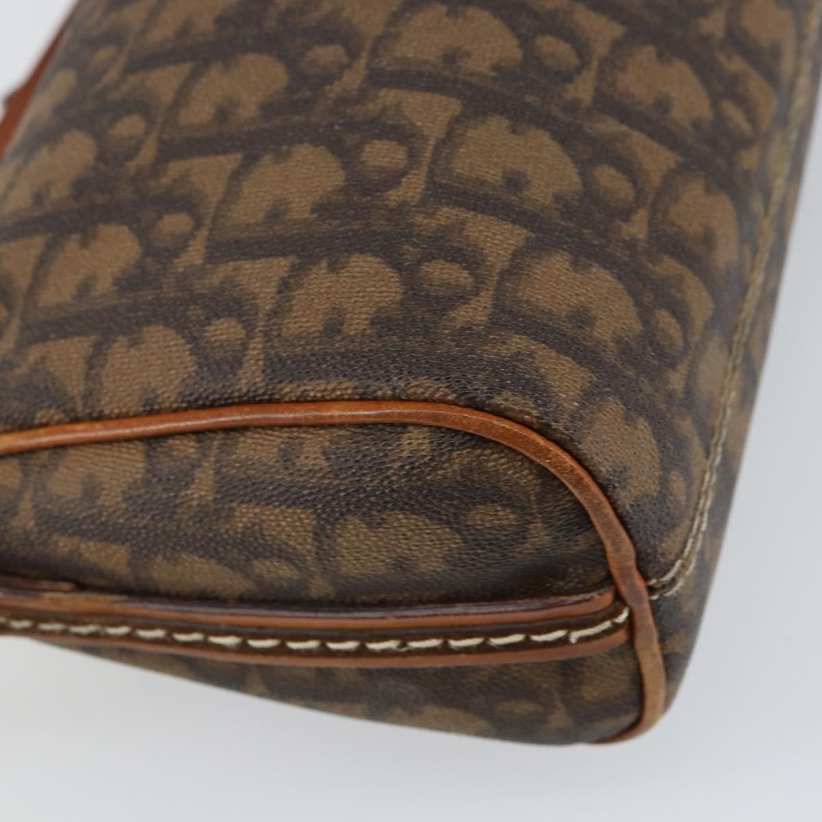 Christian Dior Trotter shoulder bag Canvas, BROWN, PVC, Shoulder bag