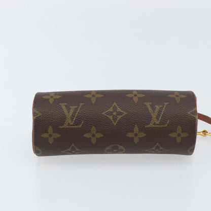 Louis Vuitton Papillon Pochette Monogram Canvas, BROWN, CANVAS, Clutche & pouche