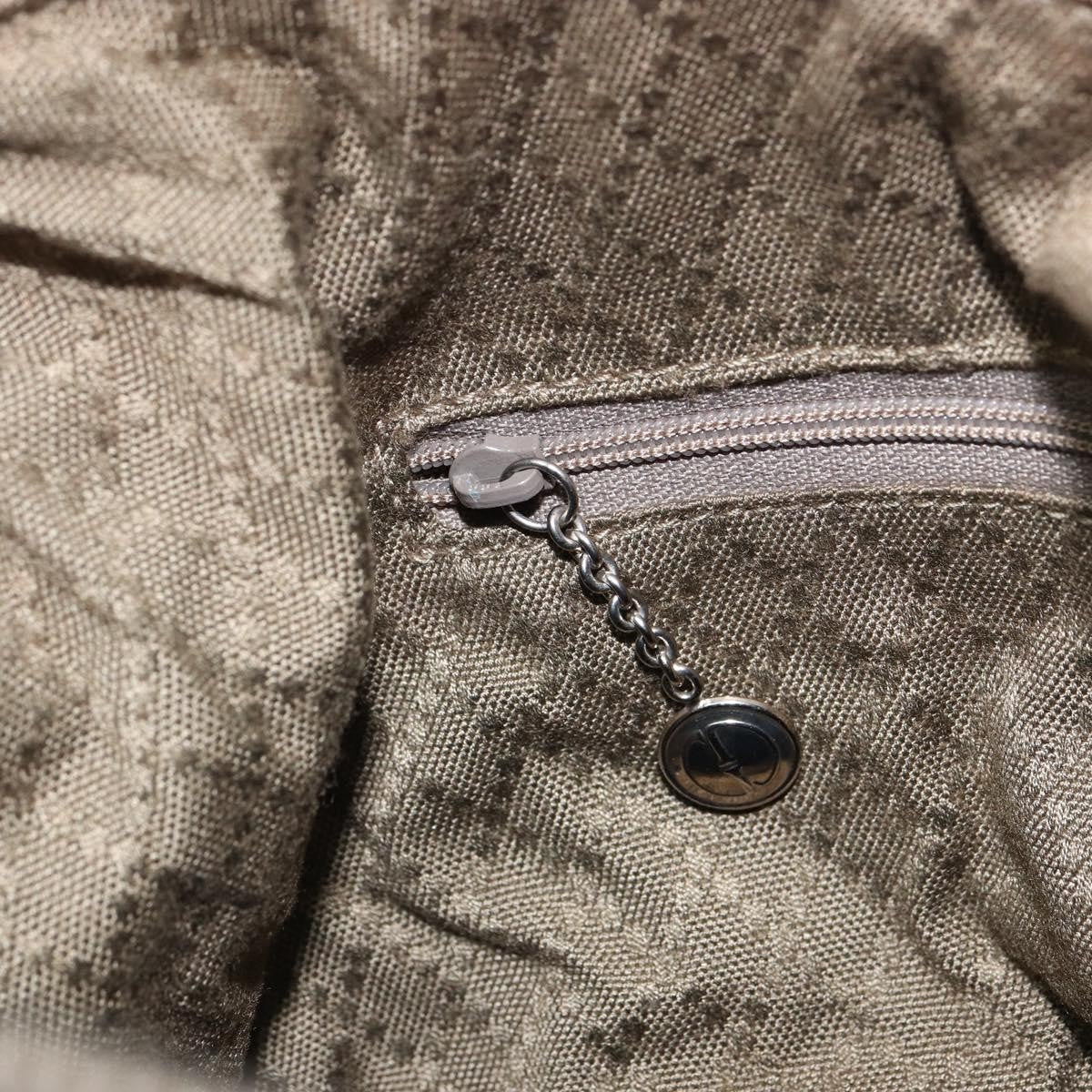 Gucci Vintage Bamboo Shoulder Bag Nylon, KHAKI, NYLON, Shoulder bag