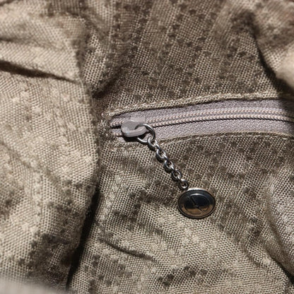 Gucci Vintage Bamboo Shoulder Bag Nylon, KHAKI, NYLON, Shoulder bag