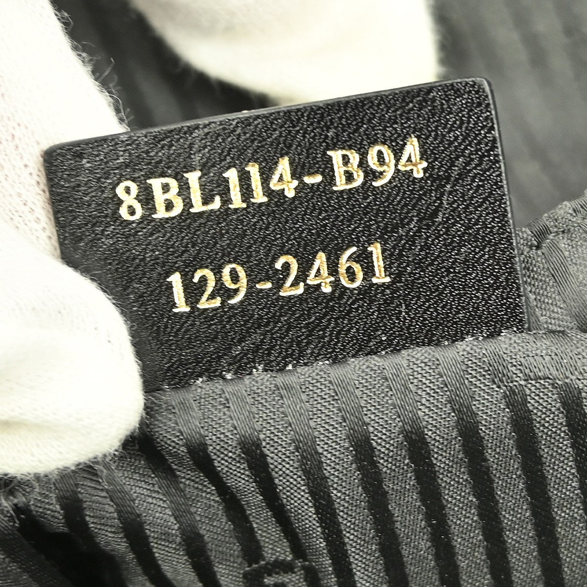 Fendi Chameleon Satchel Patent and Canvas, BLACK, PATENT_LEATHER, Handbag