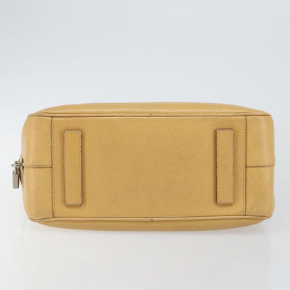 Prada Bauletto Bag Leather, BEIGE, LEATHER, Shoulder bag