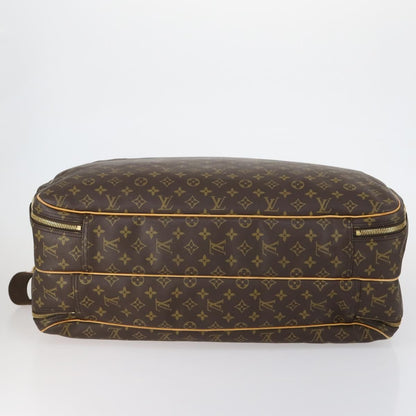 Louis Vuitton Alize Bag Monogram Canvas, BROWN, CANVAS, Travel bag