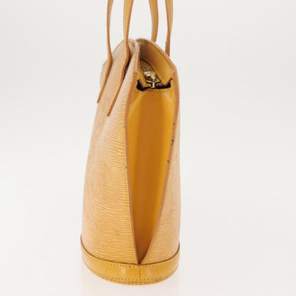 Louis Vuitton Saint Jacques Handbag Epi Leather, YELLOW, LEATHER, Handbag