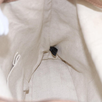 Gucci Vintage Bamboo Backpack Leather, BEIGE, LEATHER, Backpack