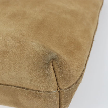 Gucci Vintage Handbag Suede, BEIGE, SUEDE, Handbag