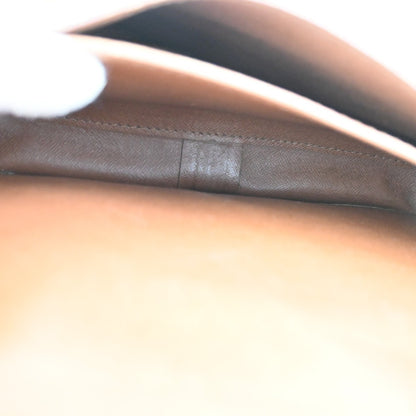 Louis Vuitton Cartouchiere Handbag Monogram Canvas, BROWN, LEATHER, Shoulder bag