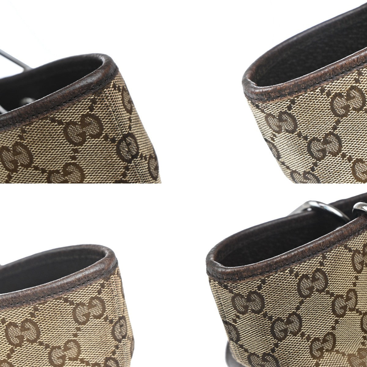 Gucci Eclipse Tote GG Canvas, BROWN, CANVAS, Shoulder bag