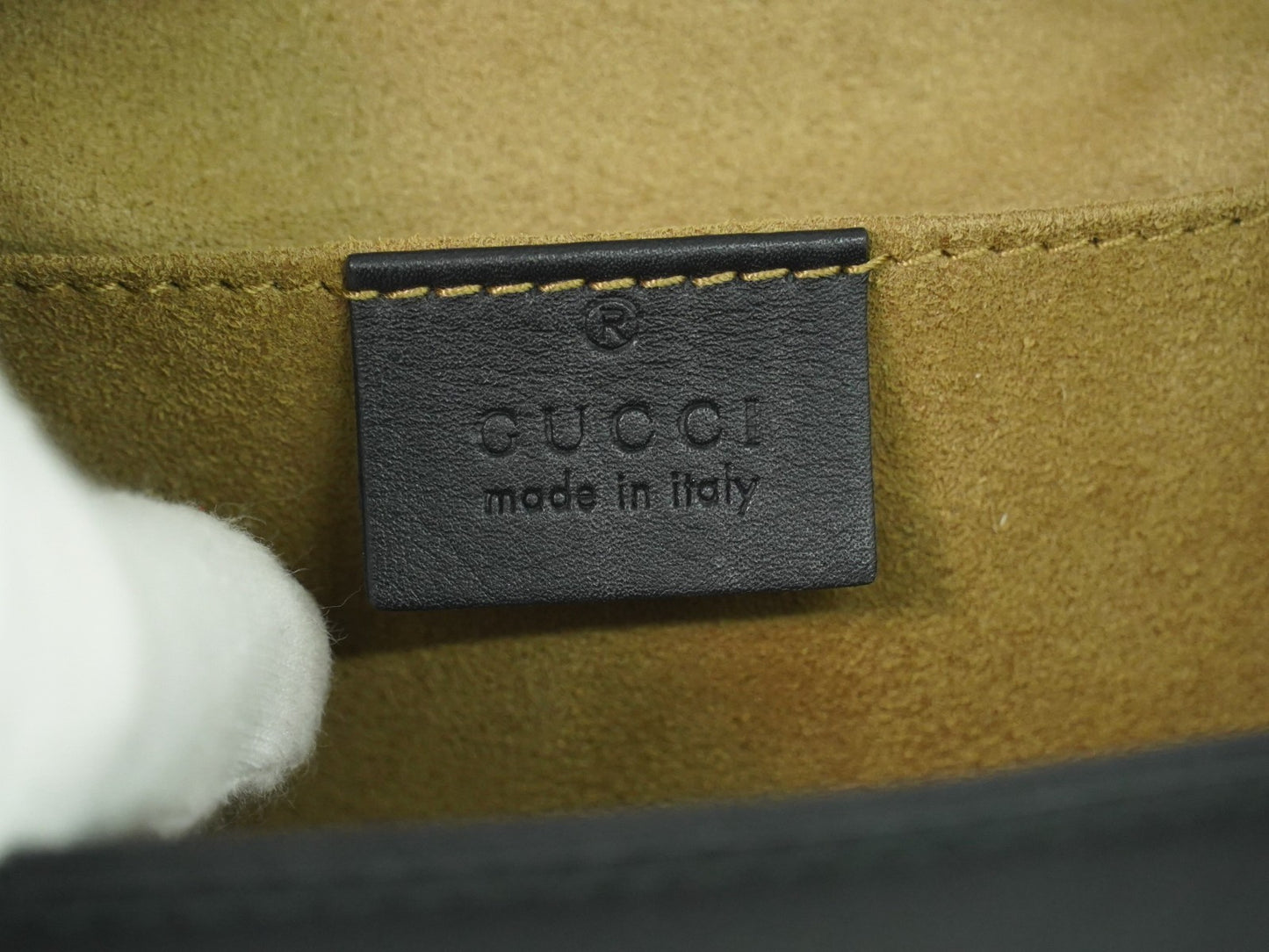 Gucci Padlock Shoulder Bag Leather, BLACK, LEATHER, Shoulder bag