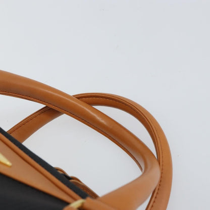 Saint Laurent Vintage Boston PVC Leather, BLACK, PVC, Handbag