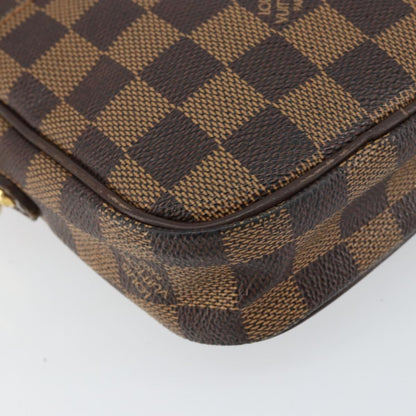 Louis Vuitton Rift Handbag Damier, BROWN, CANVAS, Shoulder bag