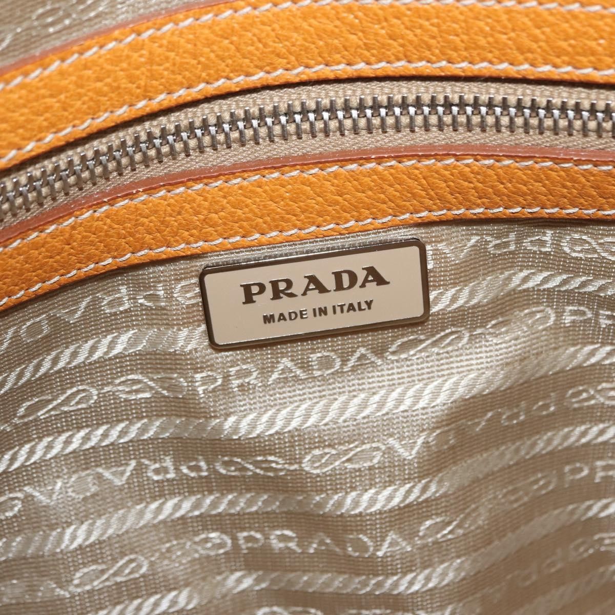 Prada Bowler Bag Canvas with Leather, BEIGE, CANVAS, Handbag