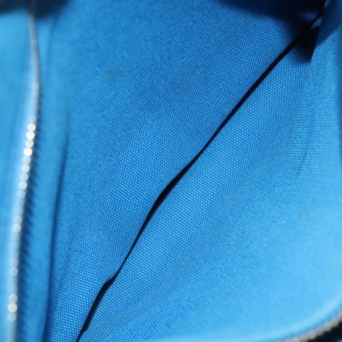 Prada Canapa Convertible Tote Canvas, BLUE, CANVAS, Tote bag