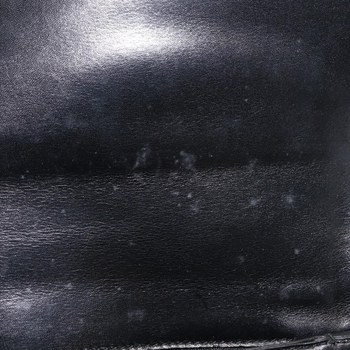 Gucci Vintage Shoulder Bag Leather, BLACK, LEATHER, Shoulder bag