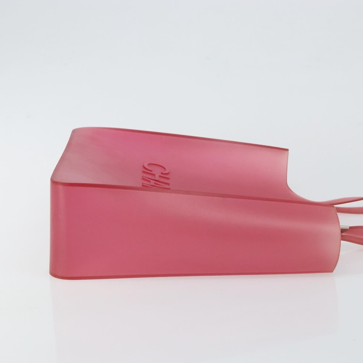 Chanel Jelly Tote Rubber, RED, RUBBER, Tote bag