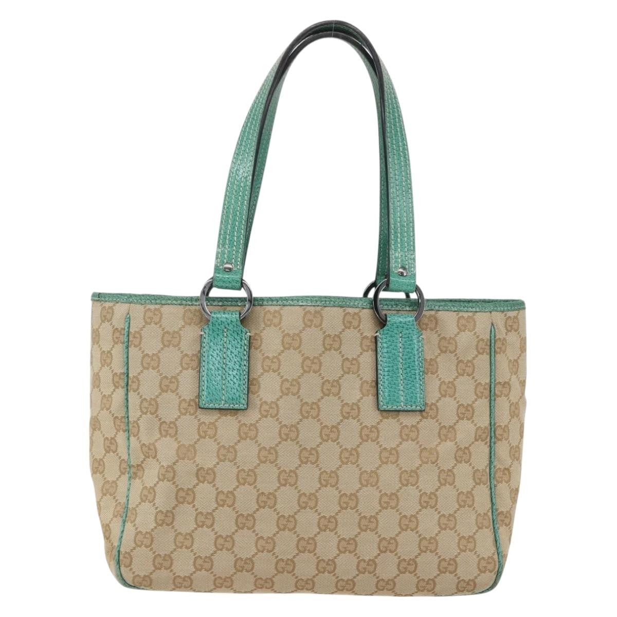 Gucci Open Tote GG Canvas, BEIGE, CANVAS, Tote bag