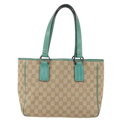 Gucci Open Tote GG Canvas, BEIGE, CANVAS, Tote bag