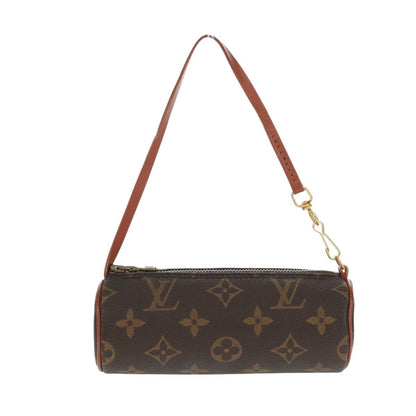 Louis Vuitton Papillon Pochette Monogram Canvas, BROWN, CANVAS, Clutche & pouche