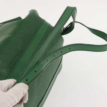 Louis Vuitton Randonnee Backpack Epi Leather, GREEN, LEATHER, Shoulder bag