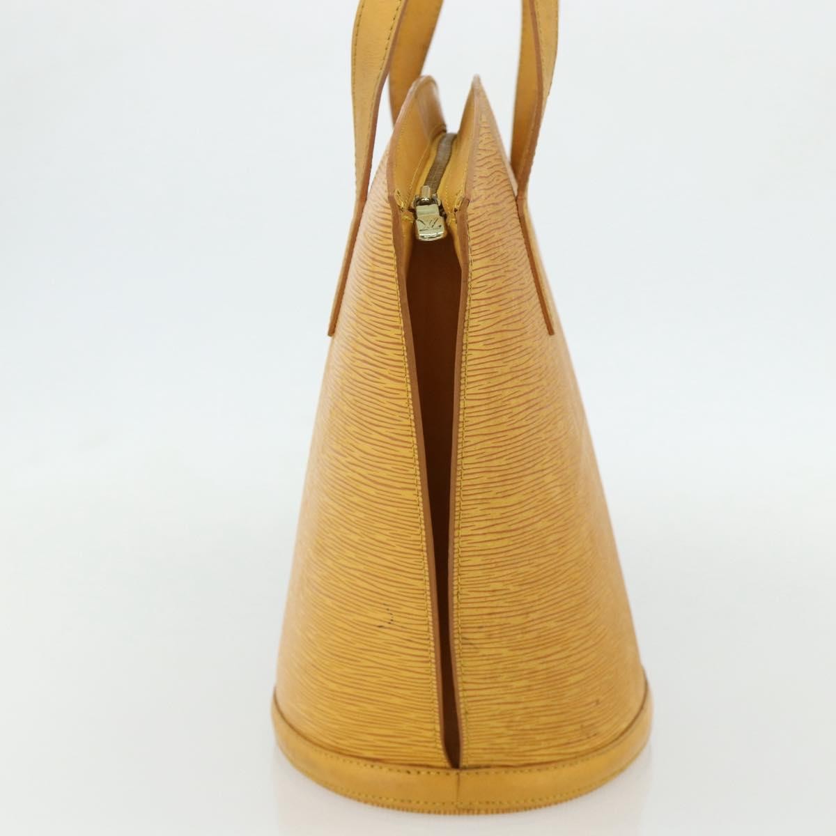 Louis Vuitton Saint Jacques Handbag Epi Leather, Yellow, Leather, Shoulder Bag