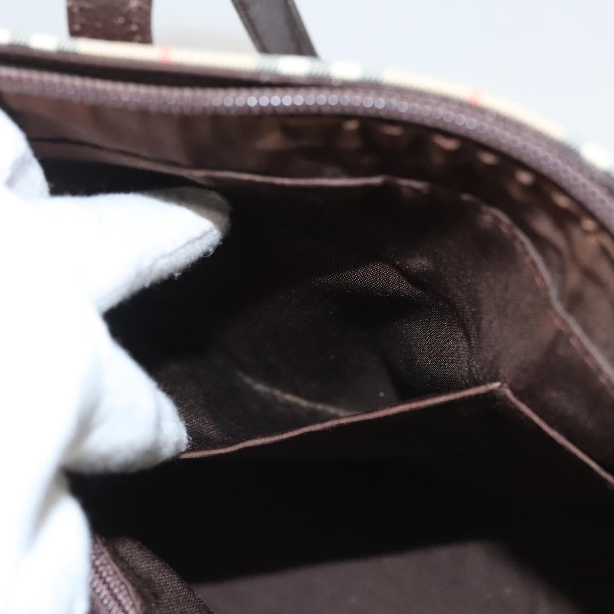 Burberry Nova Check Tote canvas check pattern, BEIGE, CANVAS, Tote bag