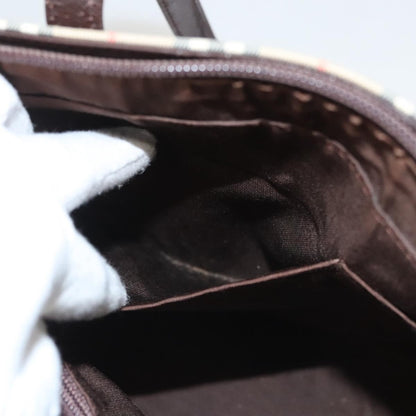 Burberry Nova Check Tote canvas check pattern, BEIGE, CANVAS, Tote bag