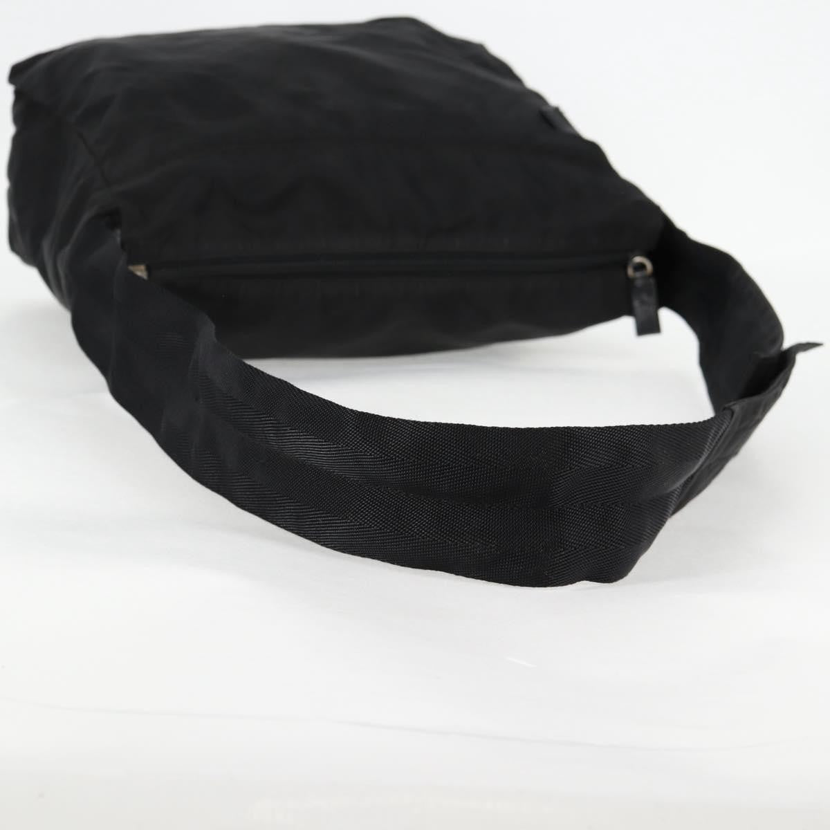 Prada Vintage Shoulder Bag Tessuto, BLACK, NYLON, Shoulder bag