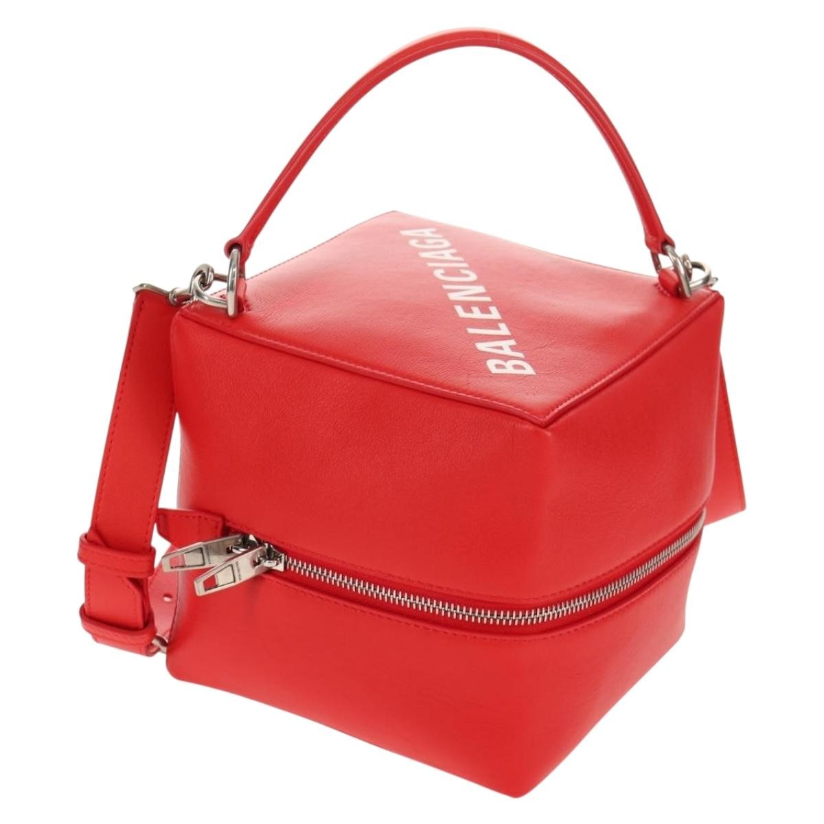 Balenciaga 4x4 Bag Leather, RED, LEATHER, Handbag